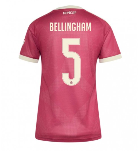Real Madrid Jude Bellingham #5 Tredjedrakt Dame 2026-27 Korte ermer Real Madrid Jude Bellingham #5 Tredjedrakt Dame 2026-27 Korte ermer